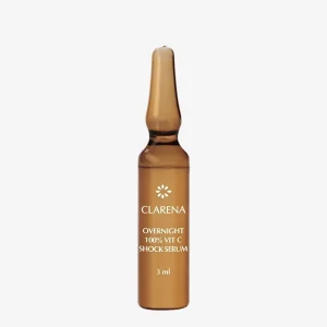 Clarena Overnight 100% Vit C Shock Serum, 3ml